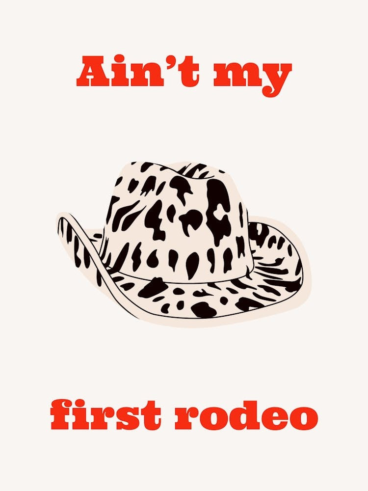 First Rodeo Cowboy Ha