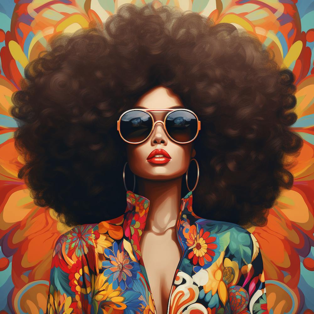 70s Fashion Stylized Women Series 5