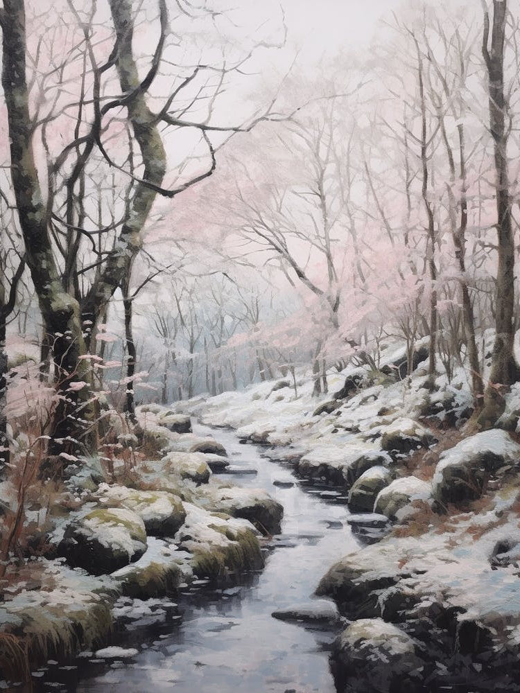 Dreamy Winter Painting Killarney National Park Ireland 4