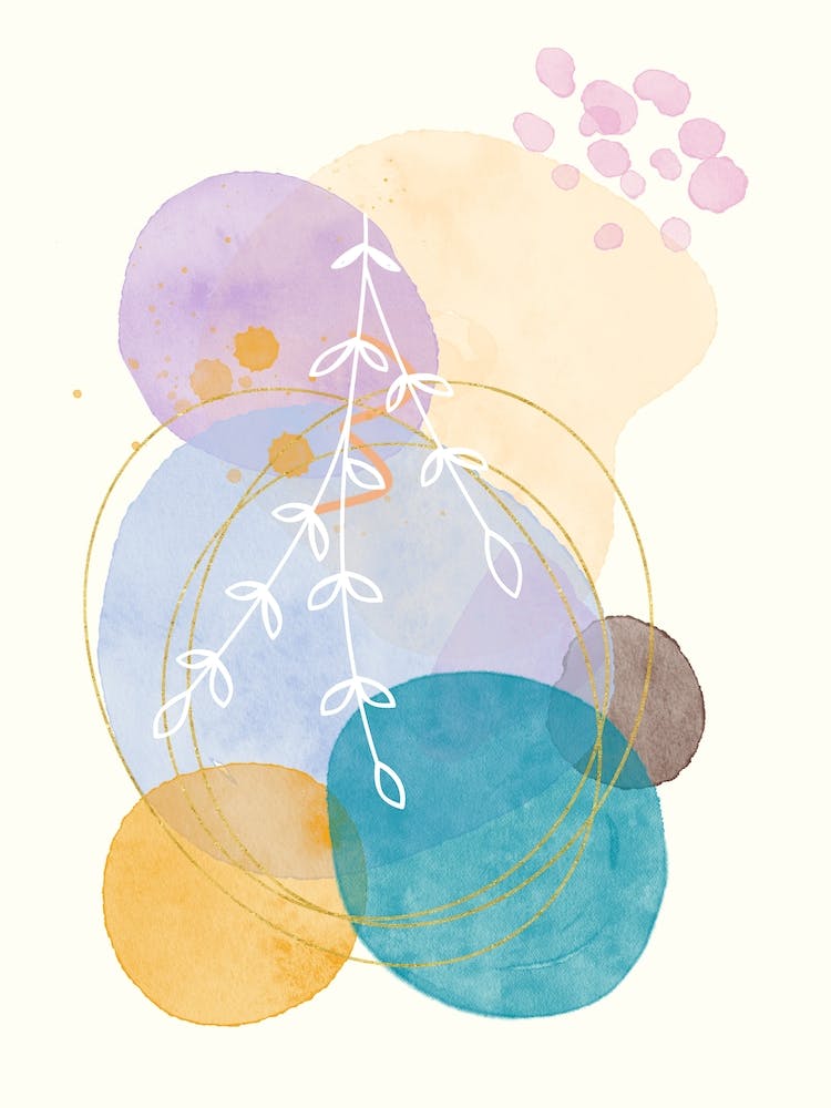 Peinture Aquarelle Abstraite 7