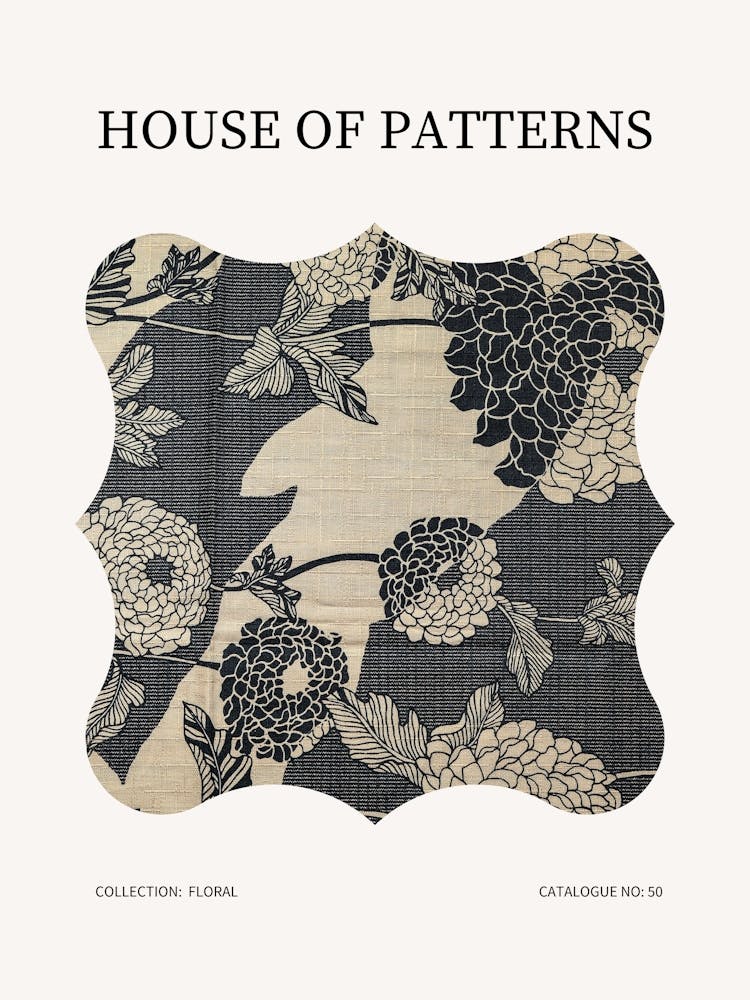 Floral Pattern Poster 50