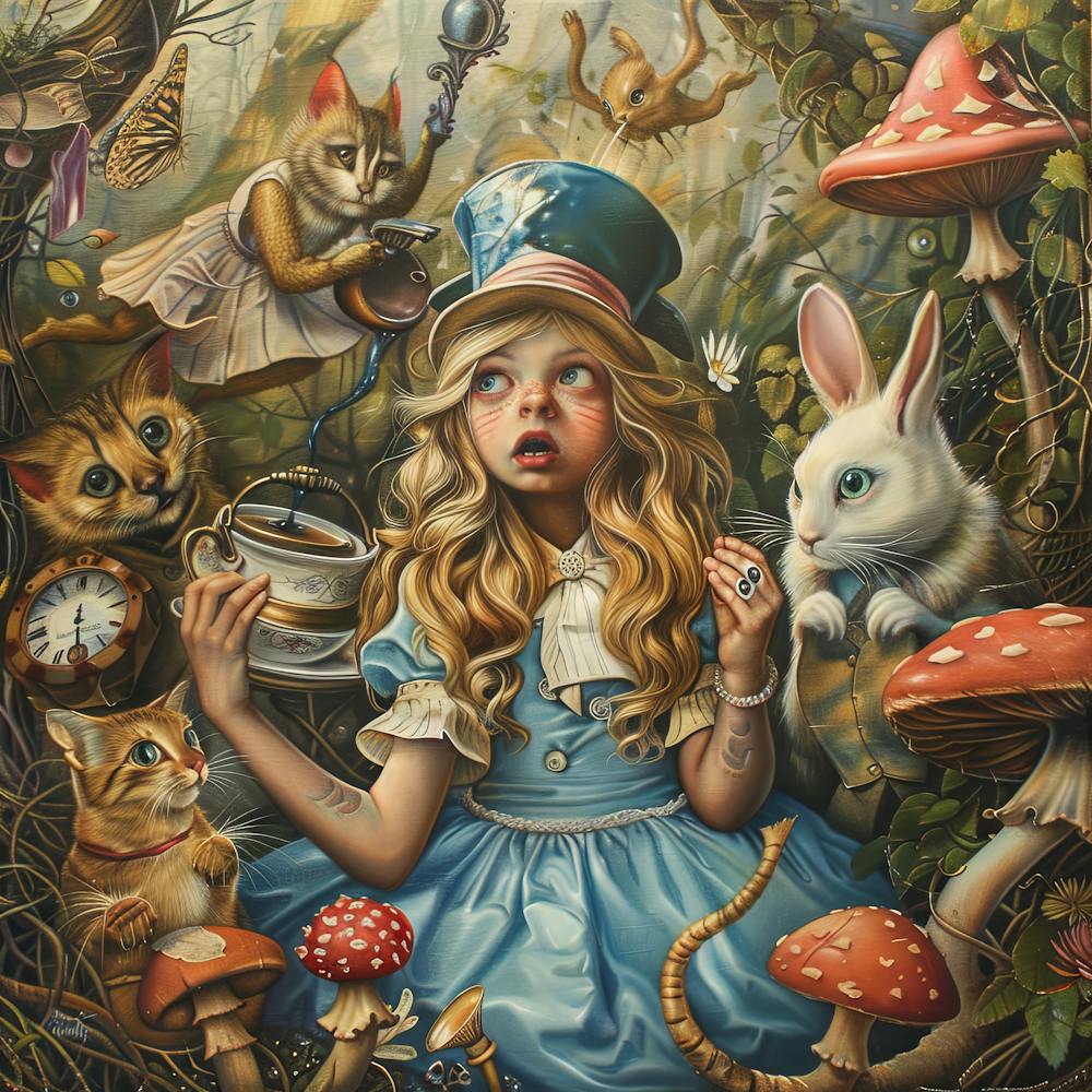 Mystic Curiosity: A Timeless Adventure in Wonderland Series