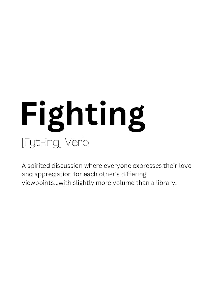 Fighting Definition Meaning
