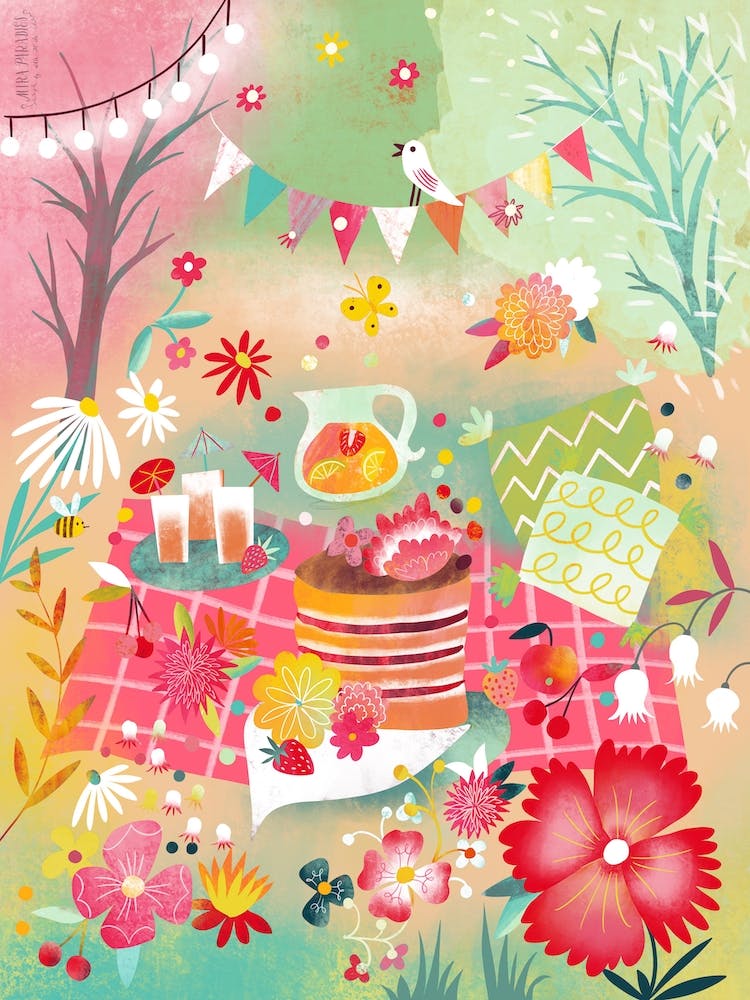 Spring Garden Picnic