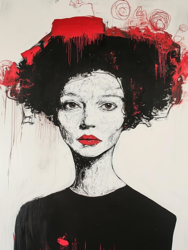 Femme En Rouge 2
