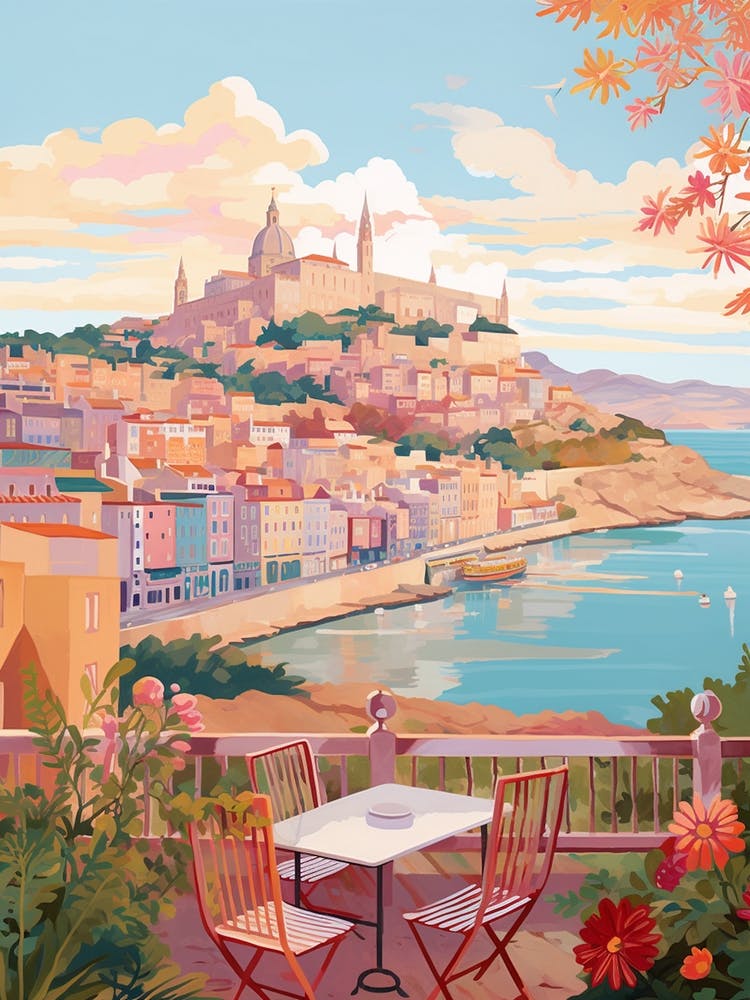 Cartagena Spain 3 Illustration