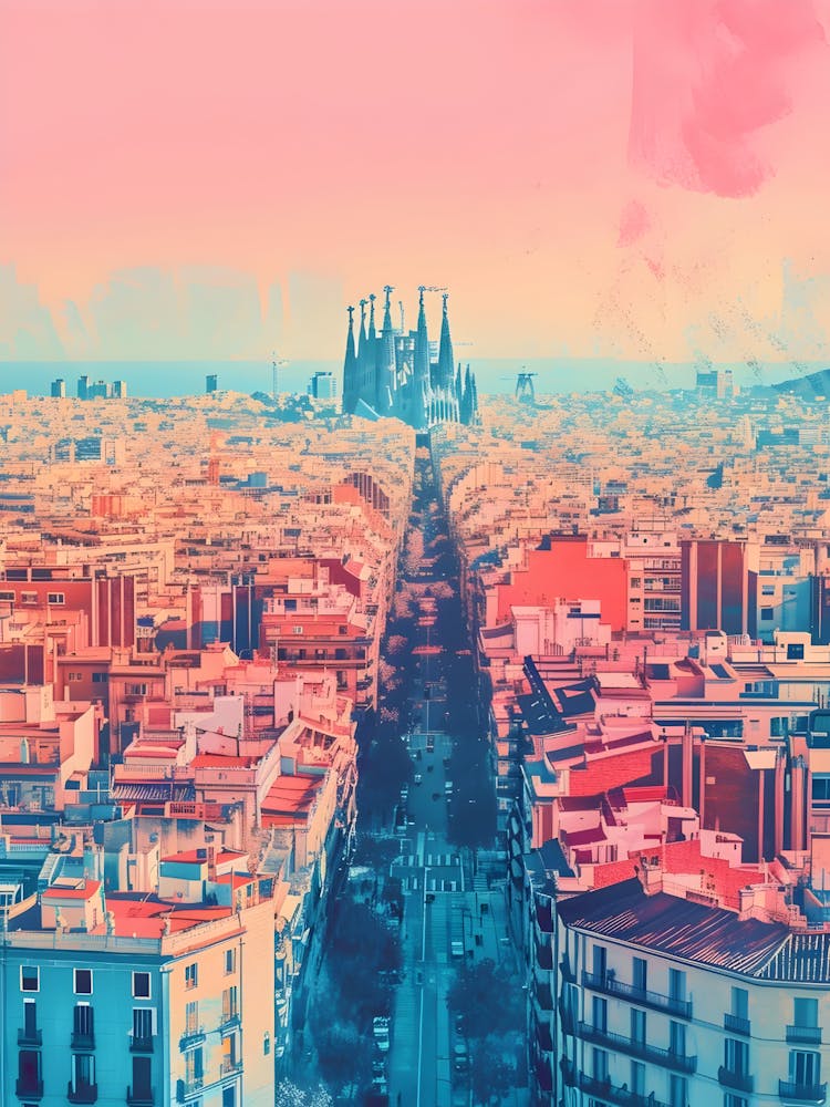 Barcelona Cityscape