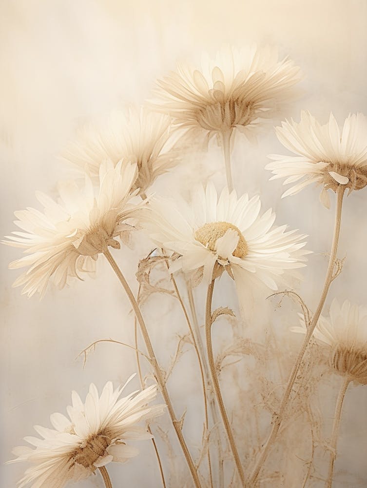 Boho Dried Flowers Daisy 5