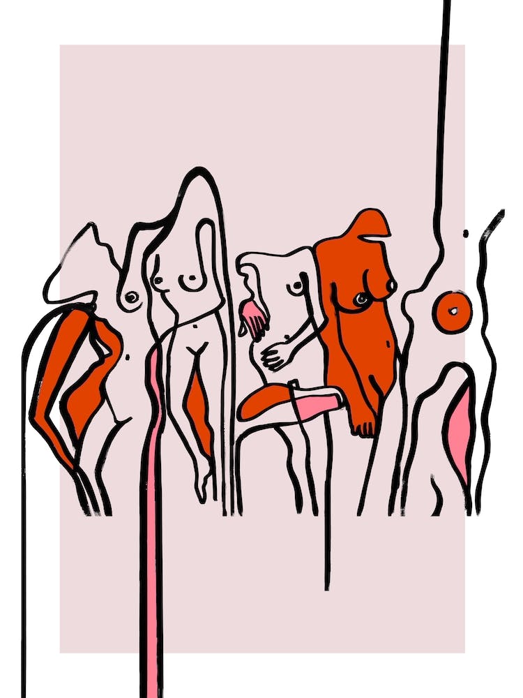Nudisten Pink