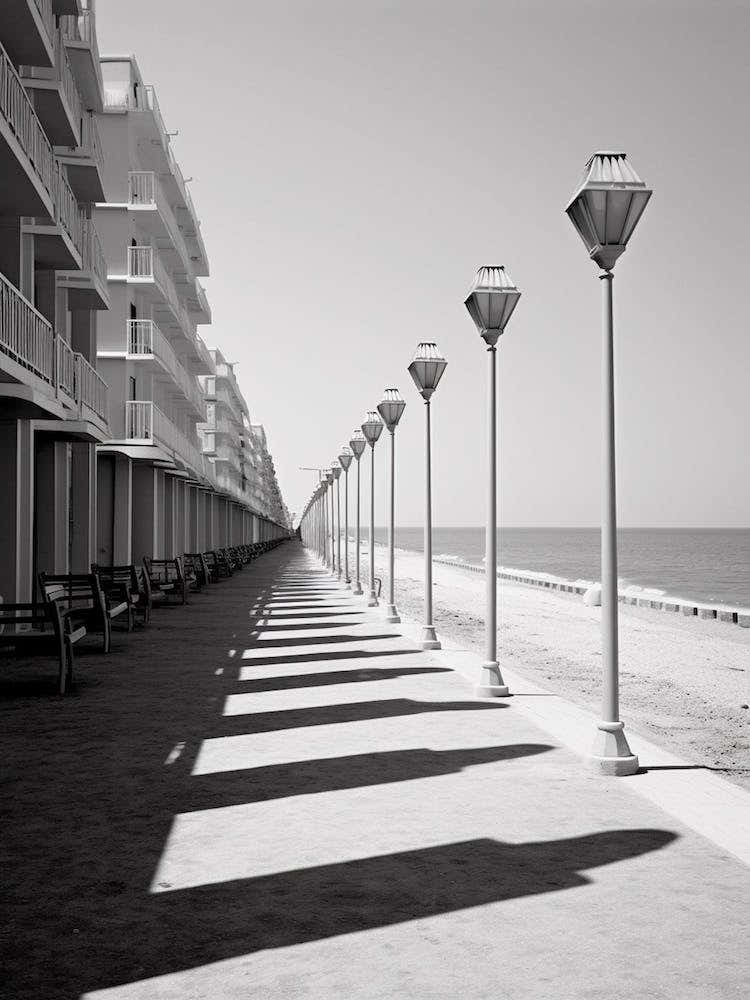 Pesaro, Italy, Black And White Photography 1