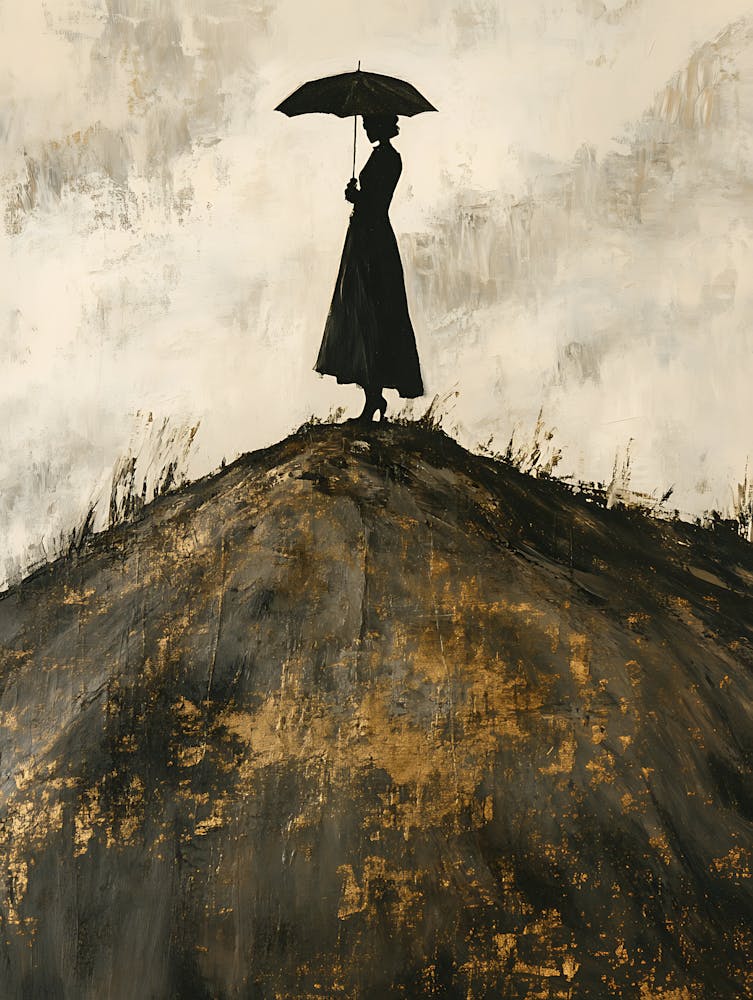 Stunning Girl with an Umbrella 1