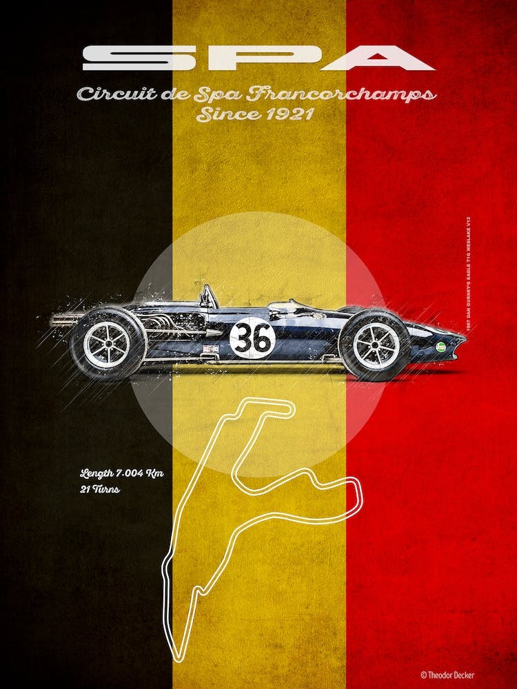 Spa Eagle Weslake Vintage 