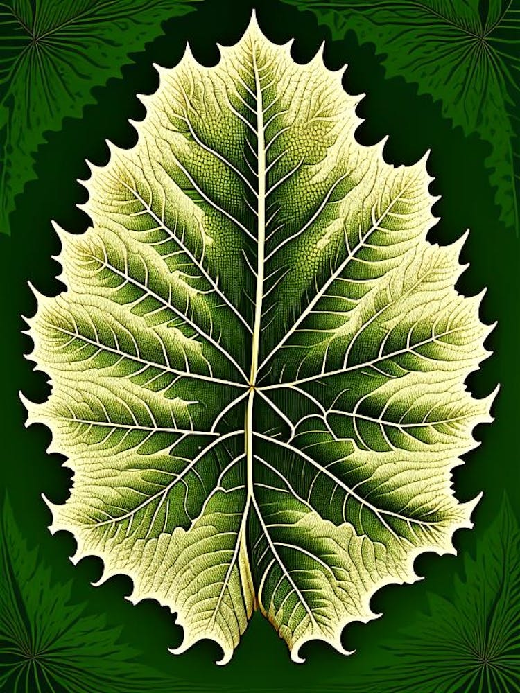 Elm Leaf Vintage Botanical 3