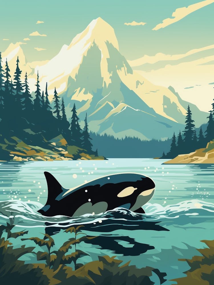 Orque Glaciale dans l'Océan 1