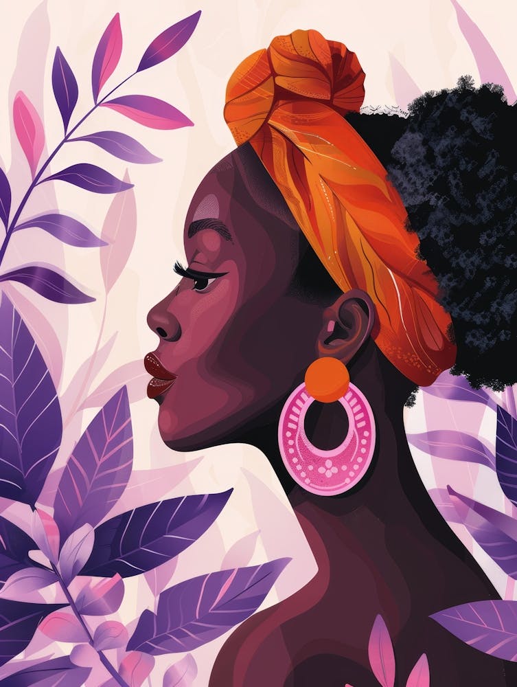 African Woman Portrait 18