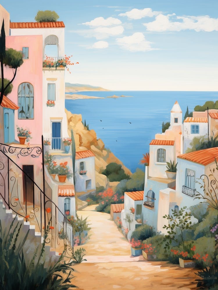 Algarve Portugal 3 Illustration