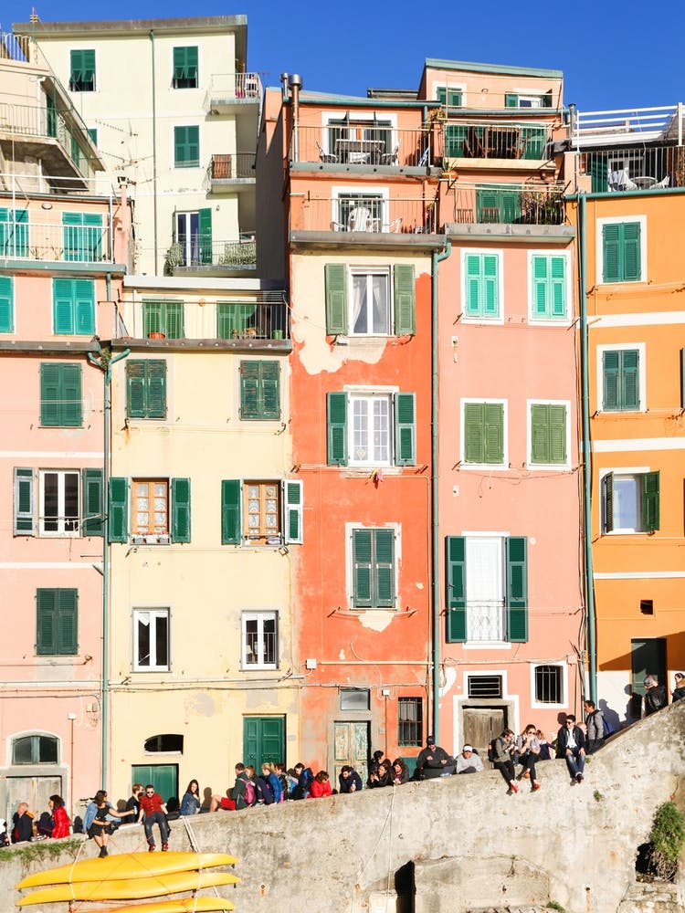 Riomaggiore Sunset Cinque Terre