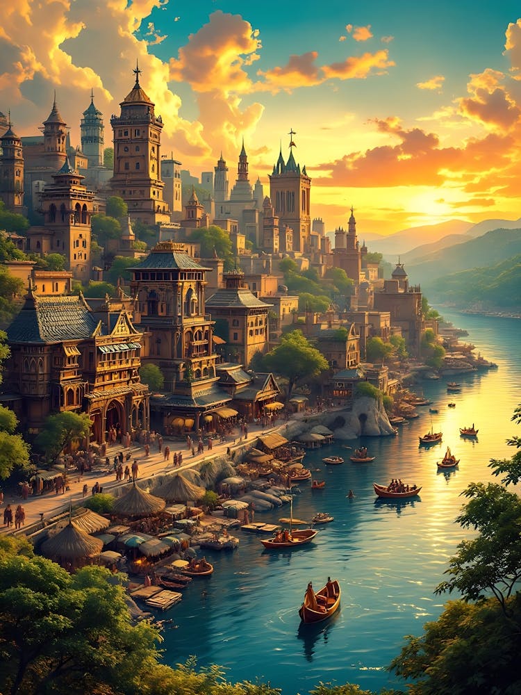 City By The River