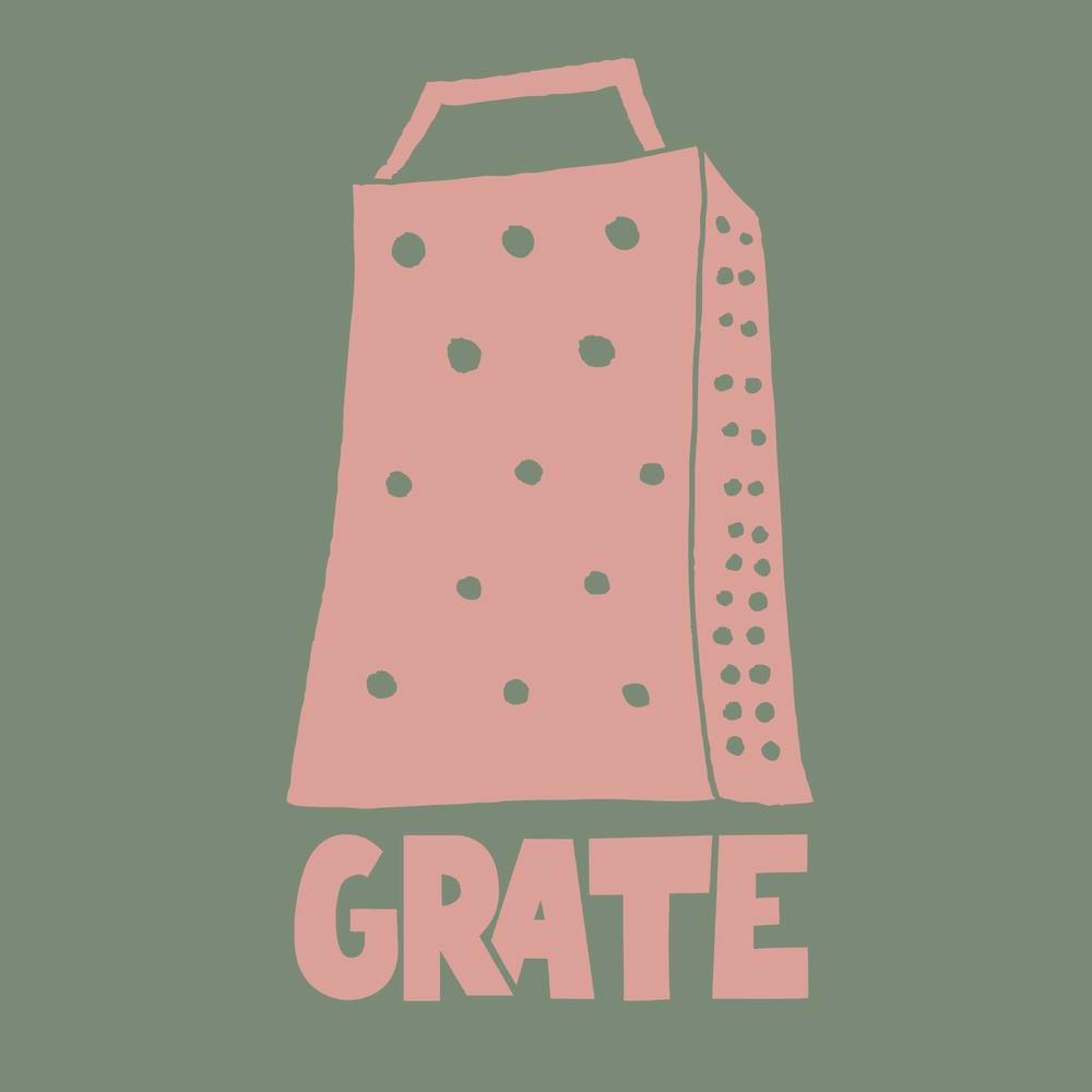 Kitchen Print Green / Pink