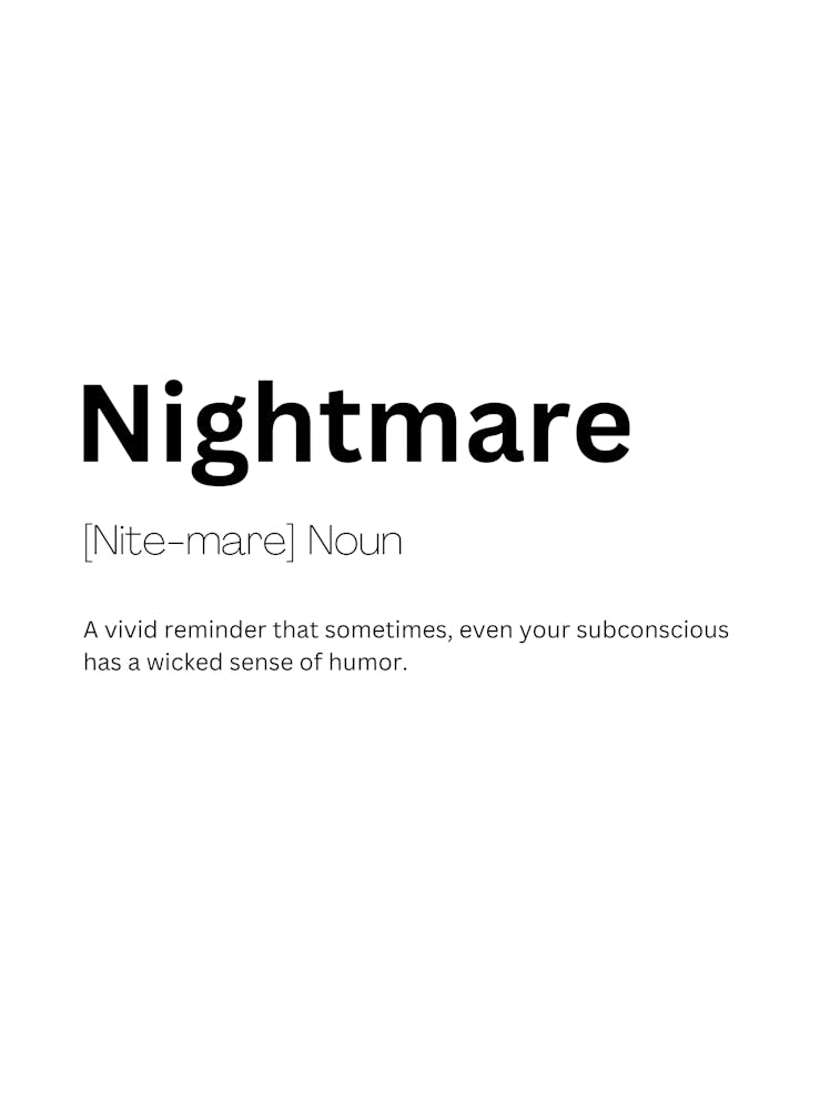 Nightmare Definition Meaning