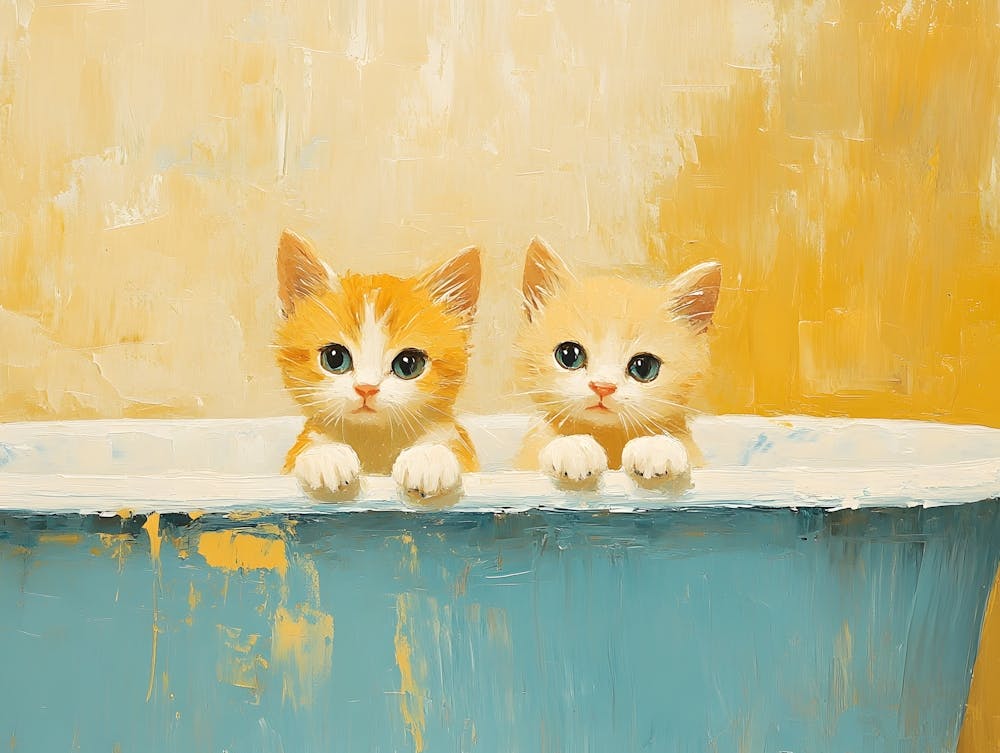 Bathroom Cats 9