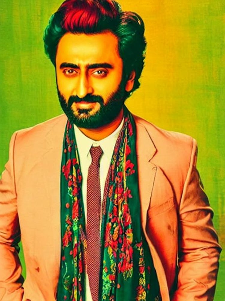 Shekhar Ravjiani 2 Colourful Pop Art
