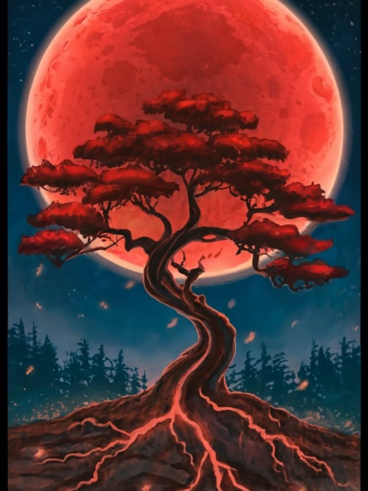Red Moon Tree