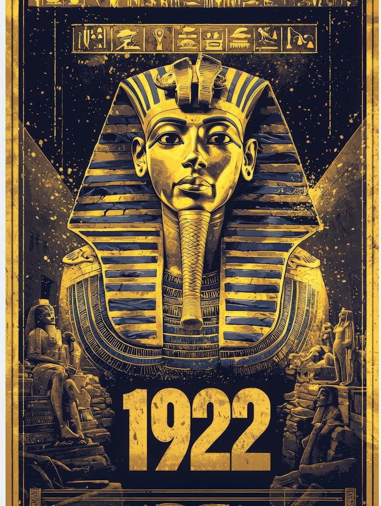 Aihrgdesign A Vintage Poster Celebrating The Discovery Of Tut 70379b48 98c1 4848 Bfe9 30006daa3b4e 2
