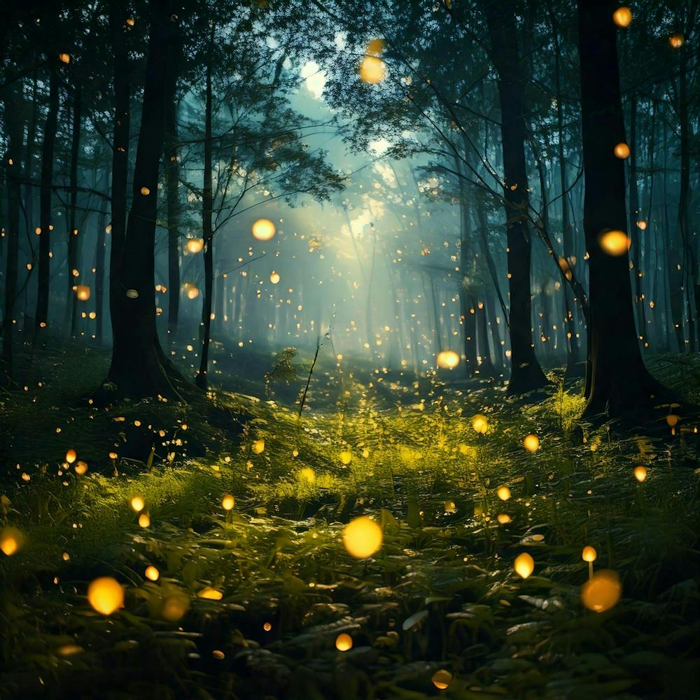 A Dreamy Land Of Fireflies