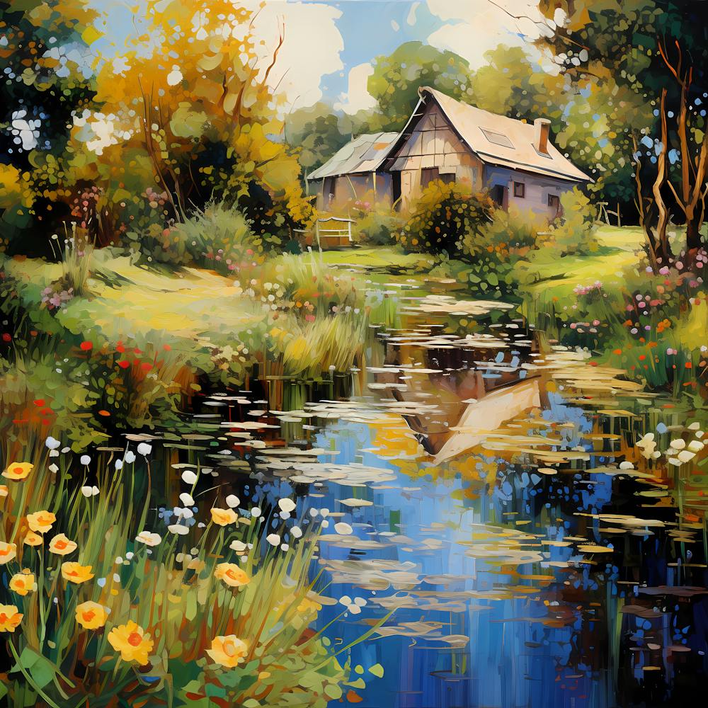 Riverside Elegance in Bloom