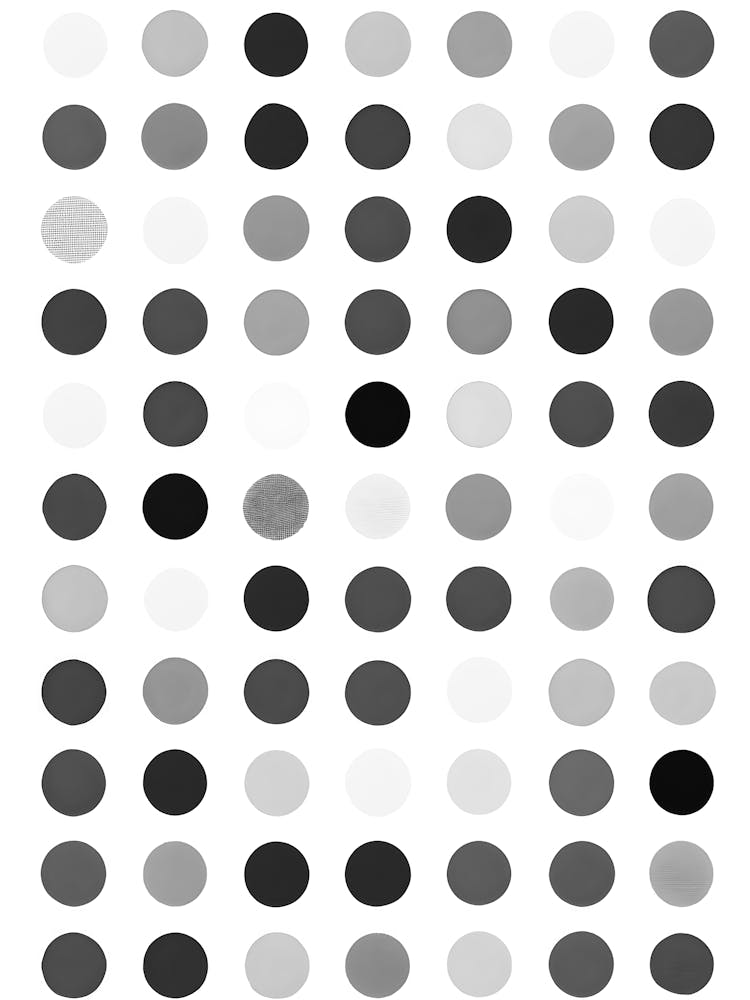 Black And White Dots 3