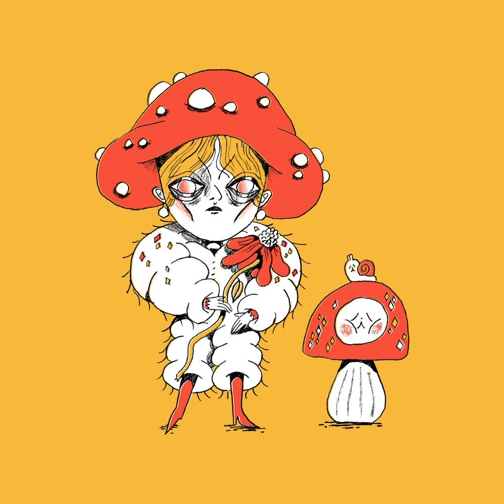 Mushroom Fairy Square