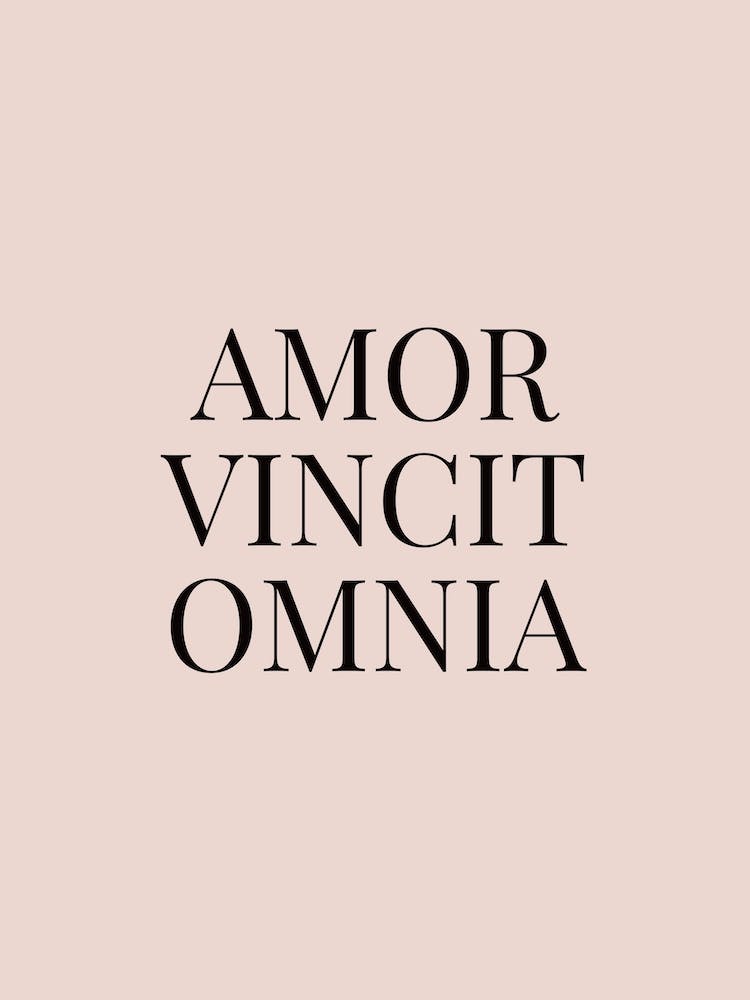 Amor Vincit Omnia