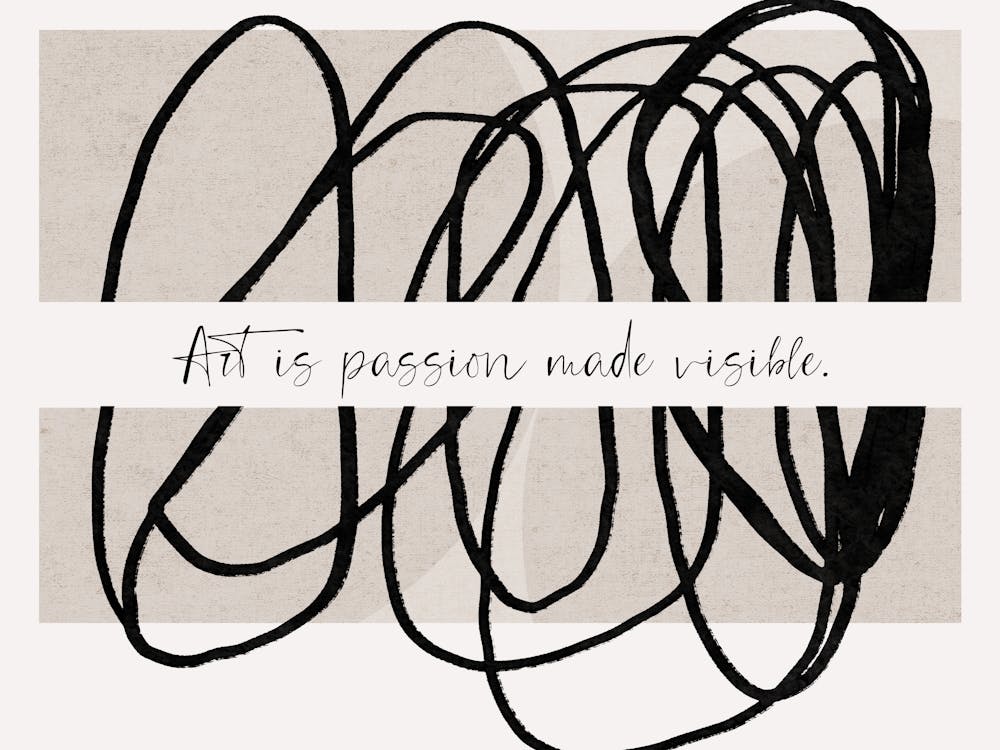 Art is passion