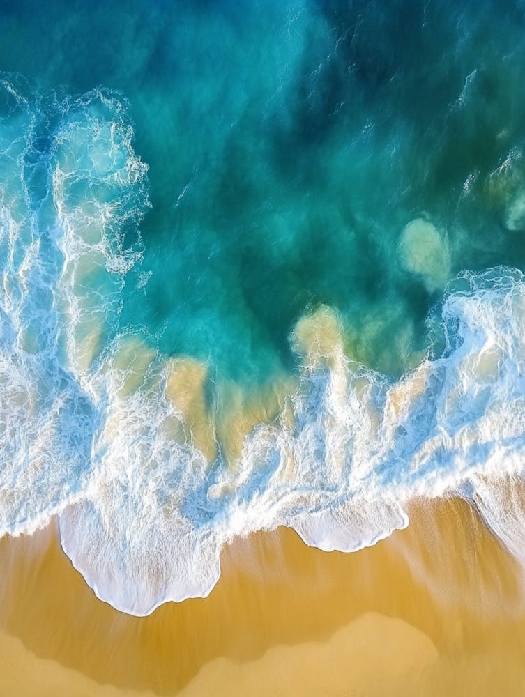 Aerial View Of A Beach 106