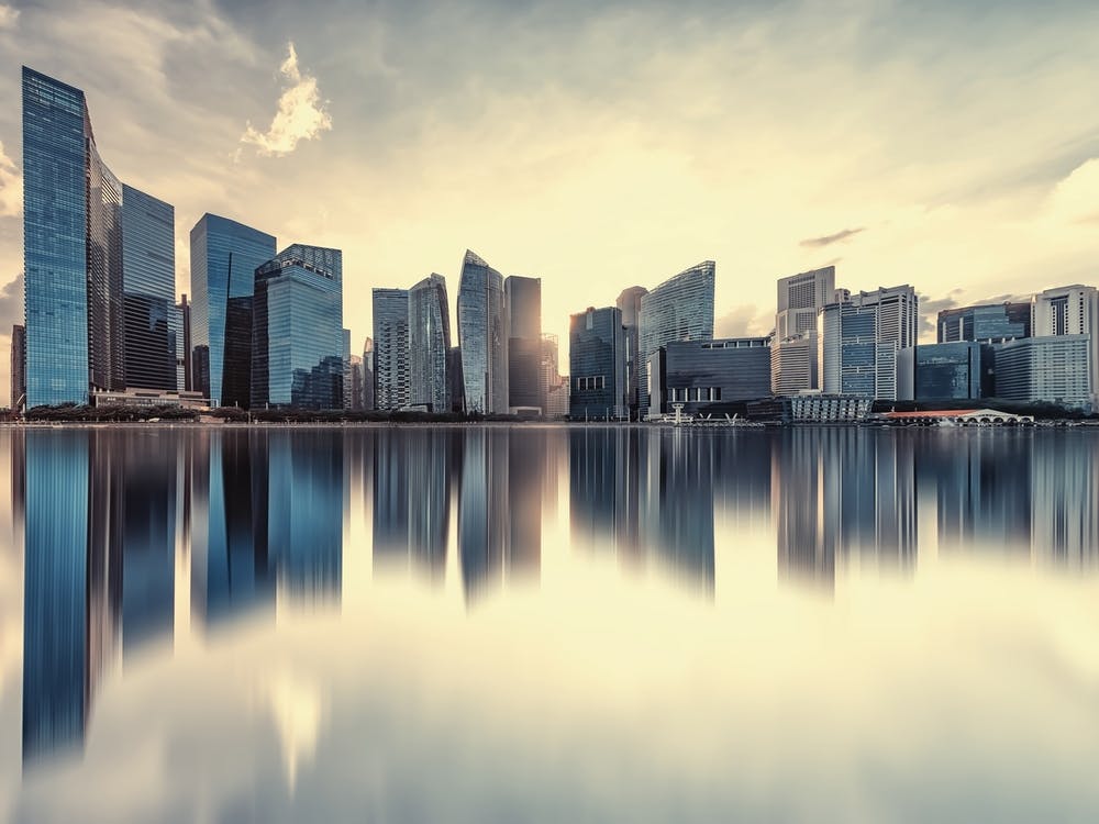 Marina Bay Reflection