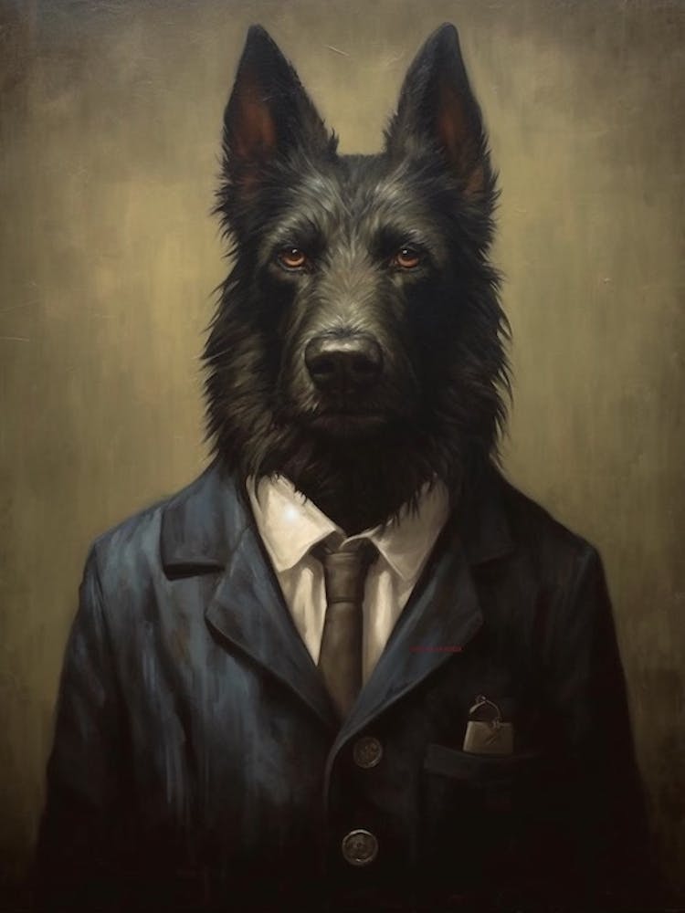 Gangster Dog Belgian Sheepdog