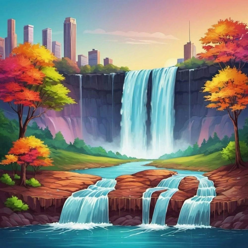 Natural Waterfall