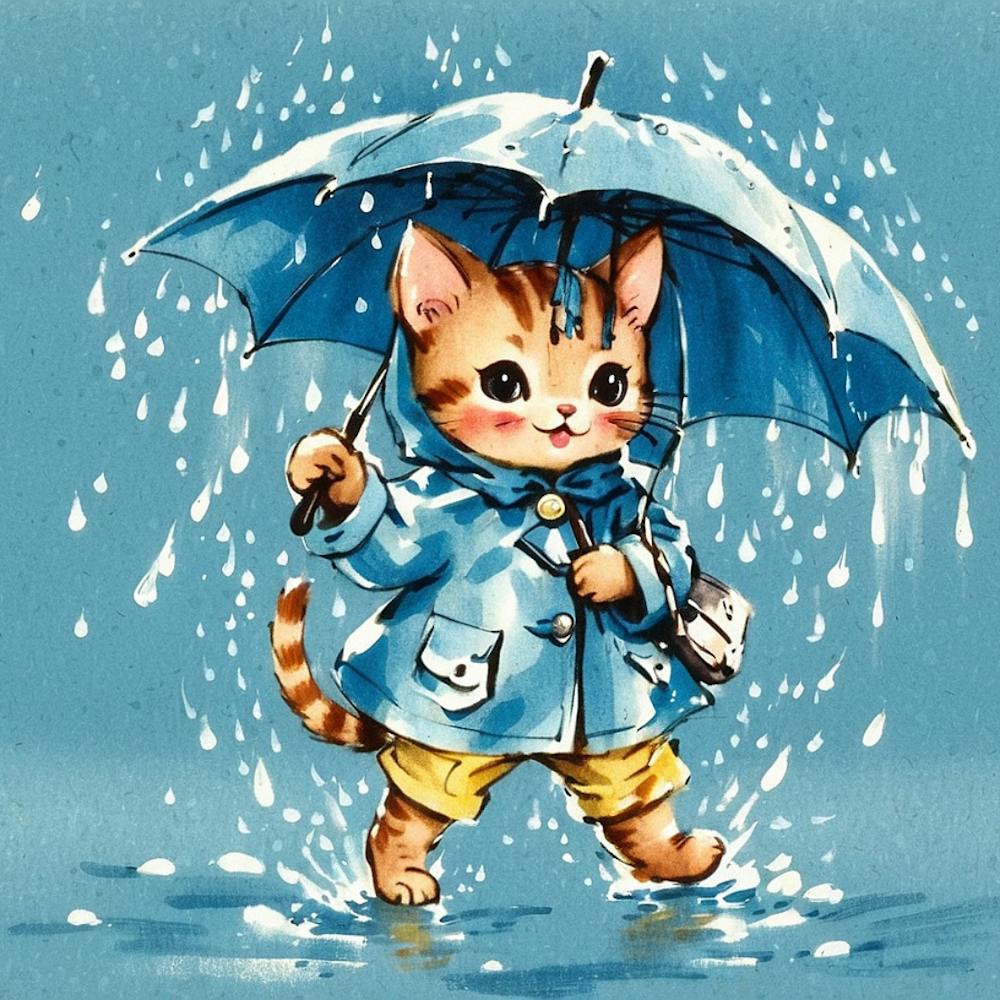 Rainy Day Cat