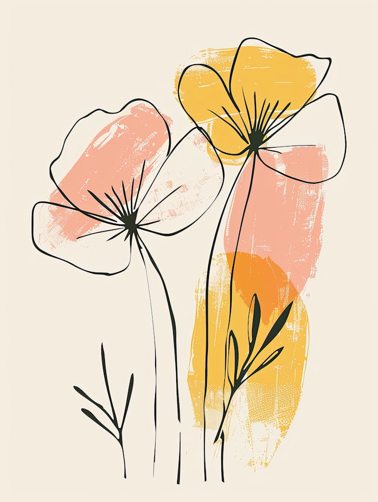 Toulouse Flower Market Boho Minimalistischer Stil