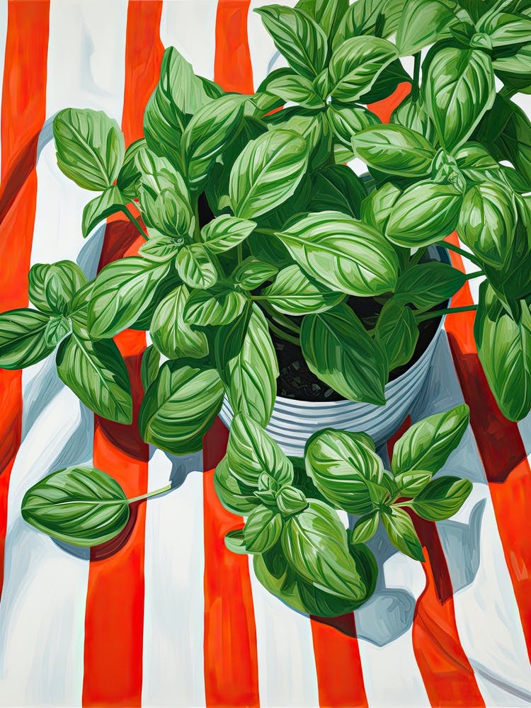 Basil Summer Illustration 2
