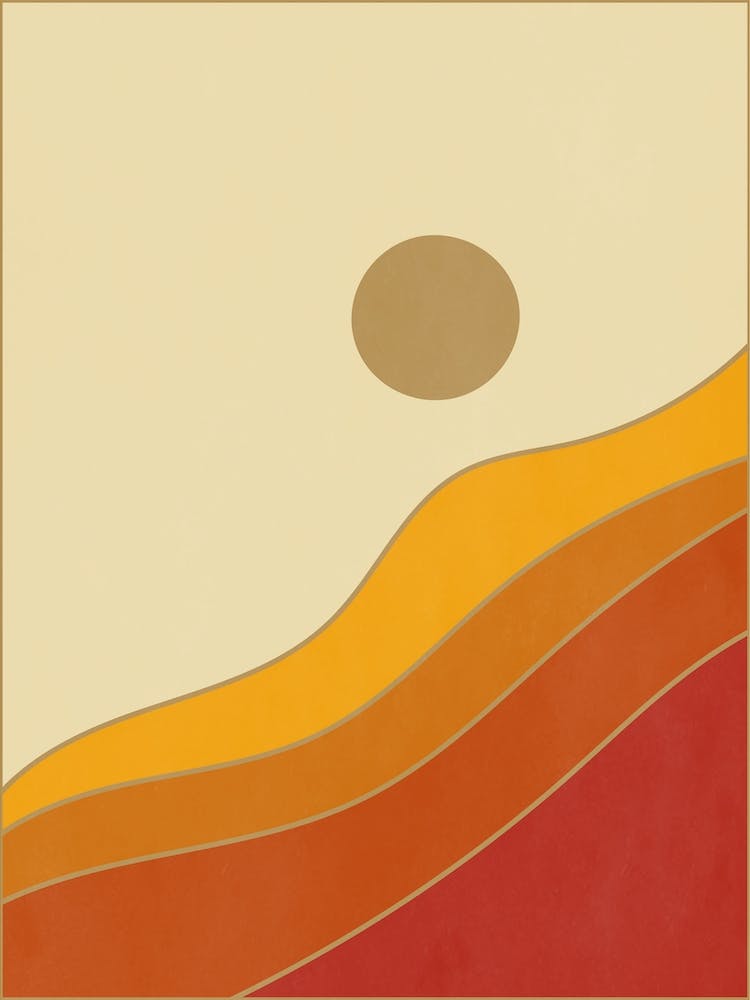 Golden Sun Mid Century