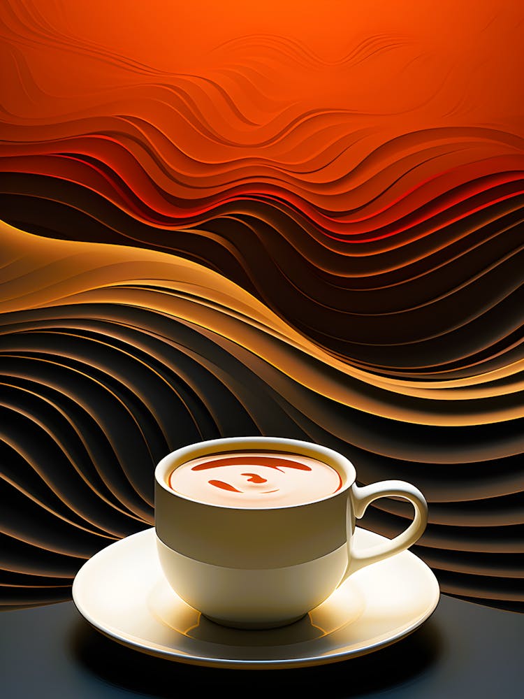 Warm Embrace The Coffee Cup