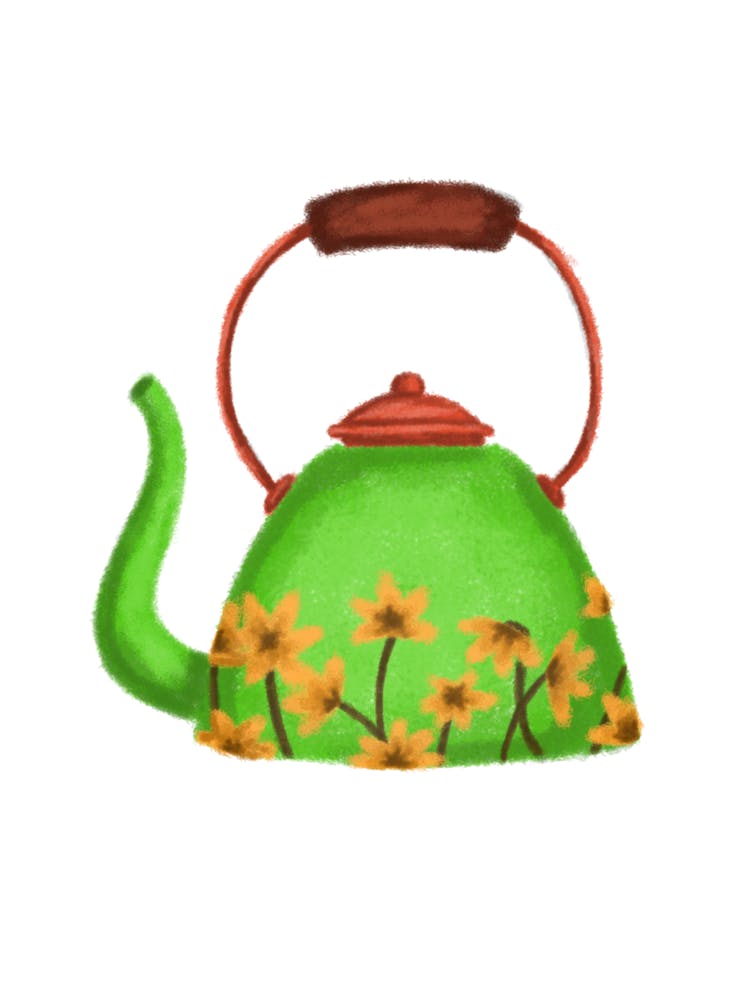 Botanical Florals Kettle