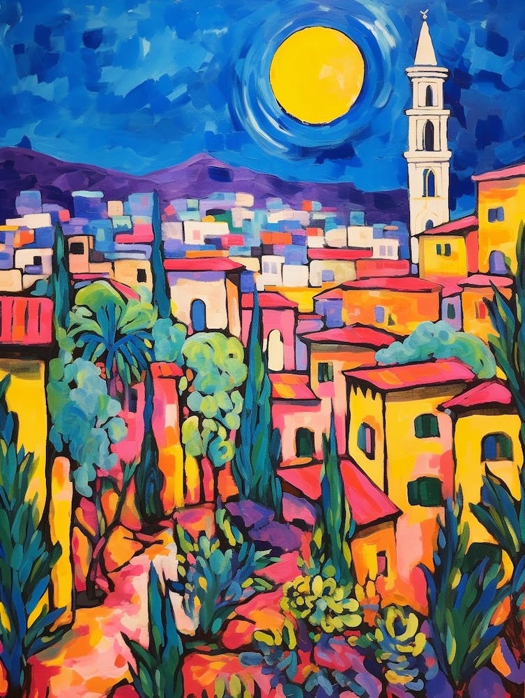 Verona Italy 3 Fauvist Painting