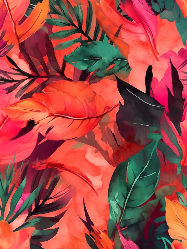 Tropical Leaves 6