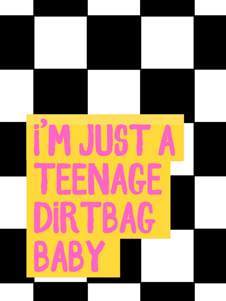 I'm Just A Teenage Dirt Bag