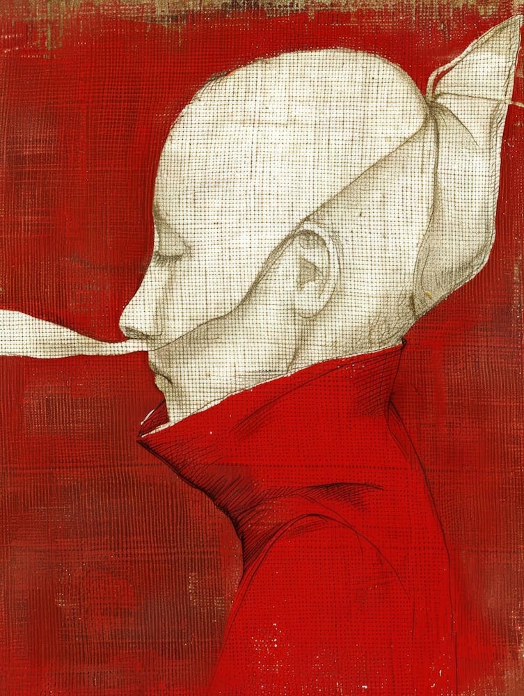 Woman With A Nose