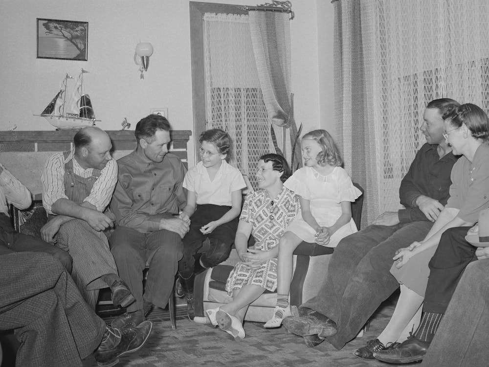 Wives Of The Members Of The Cooperative Stallion Association At The Meeting, Box Elder County, Utah By
