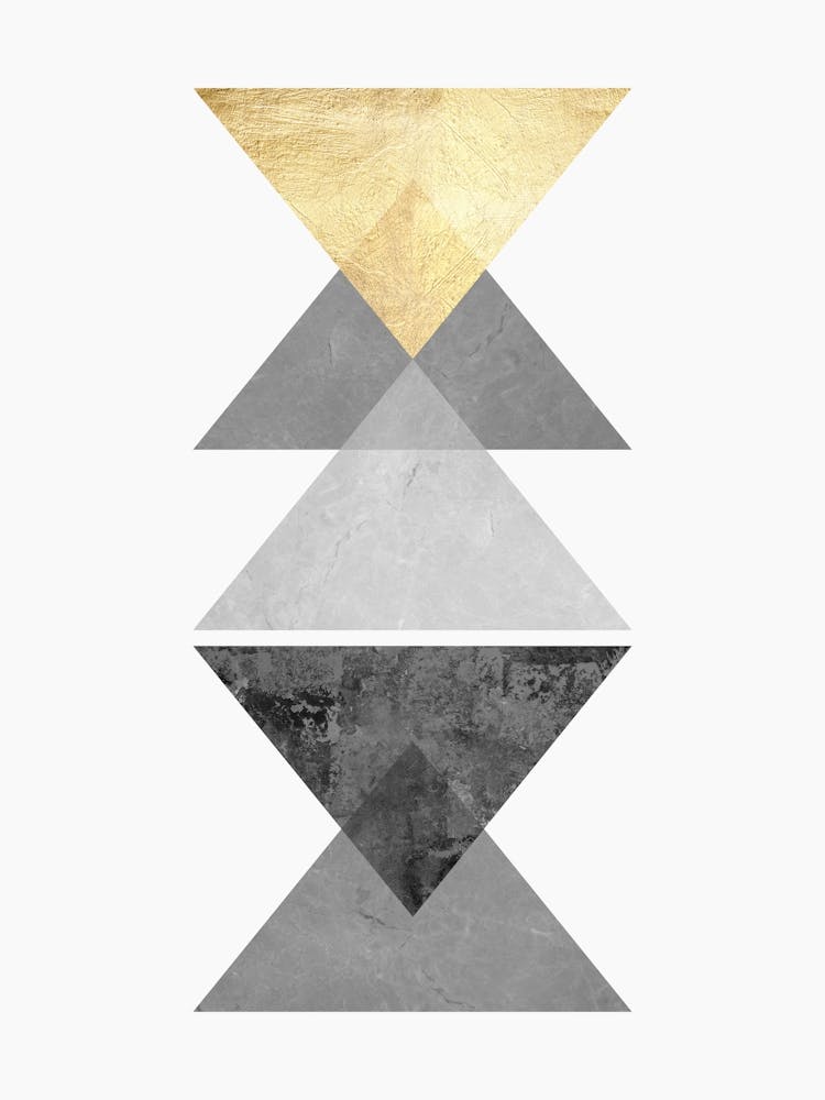Geometric art with textures 3